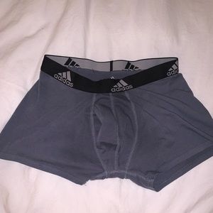 Gray adidas mens underwear.